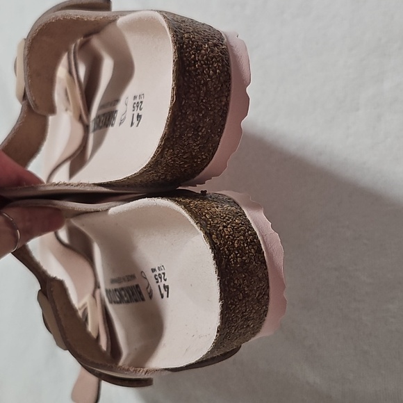 Birkenstock Arizona SplitNubuck/Suede LeatherBlush Pink Sandals Size 41 - Picture 8 of 15
